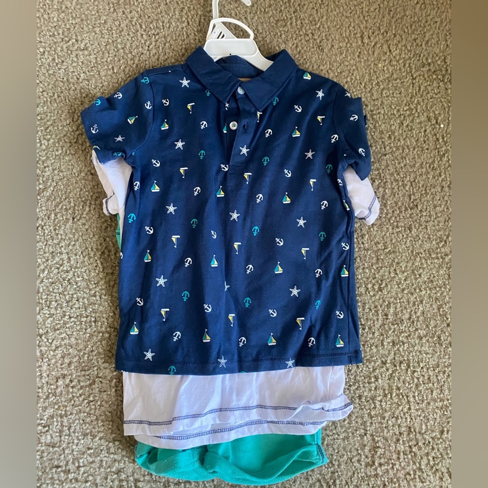Brooklyn Boys 3 Pieces Short Set Size 6